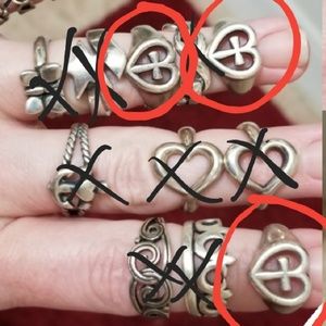 RESERVED ONLY FOR @Skiprda charms & ring bundle